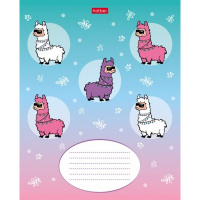 Тетрадь А5 12л линия "Очаровашки" на скобе 5 дизайнов 12Т5В2/062631