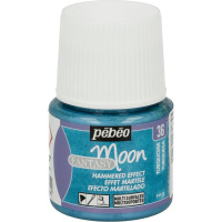 Краска акриловая по стеклу и керамике 45мл бирюзовая с фактурным эффектом "Fantasy Moon" 167036