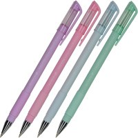 Ручка шариковая "EasyWrite. Zefir" 0,5мм синяя, 4 цвета корпуса 20-0206