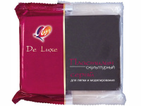 Пластилин скульптурный 300гр. серый 23С 1483-08