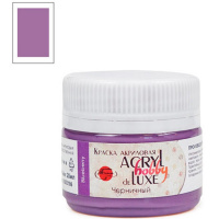 Краска акриловая 20мл "Акрил-Хобби Де Люкс" черничный 0303186