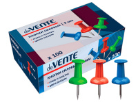 Кнопки-гвоздики силовые цветные 100шт в картонной коробке 4132309