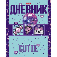 Дневник для 1-11 классов "Сладкий микс" твердый переплет, металлик, выборочный лак 078623