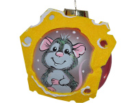Шар 65мм "Малыш Мышонок" в подарочной упаковке КУ-65-192113