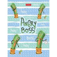 Бизнес-блокнот А6 64л "Angry Boss" клетка/линия 7БЦ 64ББ6В5_23586/066211