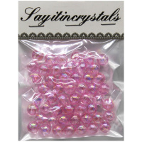 Набор бусин 13х10см 10мм светло-розовый Y9023-19