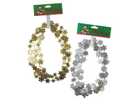 Бусы Снежинки 2м, 2цв.Y394-12