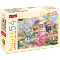 Пазлы 54 эл. "MeToYou" 17,5х30см 4 дизайна 54ПЗ5/063279