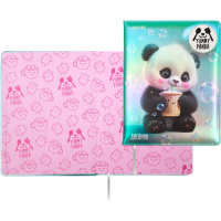 Дневник для 1-11 классов "Yummy Panda" твердая обложка, искусственная кожа с поролоном 2020534
