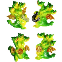 Магнит Трехглавый дракон 6х5см, 4 вида SK4688