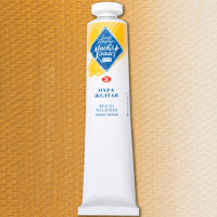 Краска масляная 46мл охра жёлтая туба Мастер Класс 1104218