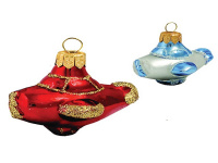 Ёлочное украшение "Самолёт" h-6см в подарочной упаковке ФУ-267