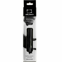 Уголь натуральный 12шт 150мм d-4мм, круглый, в блистере 810005