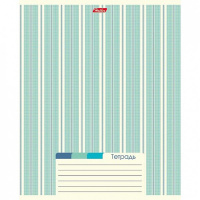 Тетрадь А5 48л линия "LINE" на скобе, 5 дизайнов 48Т5В2/18293