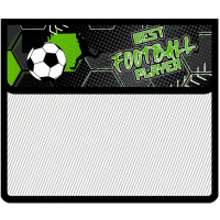 Папка на липучке А5 230х190х90мм "Планета футбола" 2 отделения, пластик ПМ-А5-36