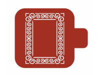 Трафарет пластиковый 9х9см с ручкой М9О-59