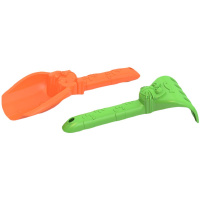 Набор д/песка №97 (совок, грабли) 7х16х3см в сетке 197H