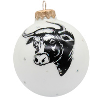 Шар 80мм "Буйвол 2" в подарочной упаковке КУ-80-203011