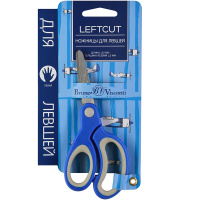 Ножницы для левшей детские 132мм "LEFTCUT" тупоконечные 60-0034