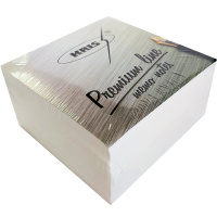 Бумага для заметок 9х9х4,5см белый проклеенная КУБpr-4с