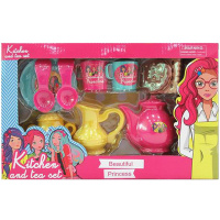 Набор посуды "Прекрасная принцесса" 31х20см 11 предметов пластик 2302859/LN1070C