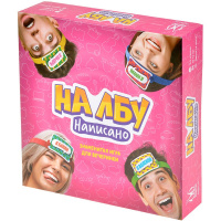 Игра настольная "На лбу написано" 25х25см (196 карт, 6 обручей на голову) MAG119919