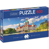 Пазлы 500 эл. "Premium. Панорама. Дворец в Ганновере" 68х23см 085932