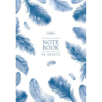 Бизнес-блокнот А5 96л "Красота и легкость" клетка/линия 7БЦ матовая ламинация 093824