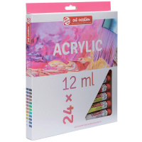 Краски акриловые 24 цвета 12мл Art Creation 9021724M