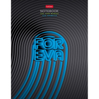 Тетрадь на кольцах А5 120л клетка "FOREVA" твердая обложка, глянцевая ламинация 081595