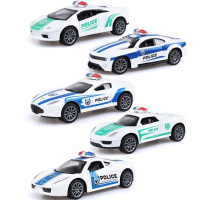 Машина "Полиция" инерционная 8см, пластик 1729472/C301