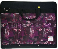 Папка А3 (49*38,5*6) с отдел."гармошка" и доп. карманами фейерверк "Художник" ф. 078/3А 0723