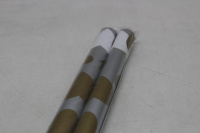 Бумага упаковочная 70см х 1м 2шт/уп "Сердца на серебре" 11435-24