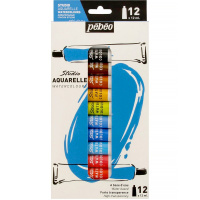 Краски акварельные 12 цветов "Studio Aquarelle" 12мл в тубе картонная упаковка 668900