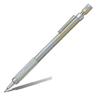 Карандаш автоматический профессиональный "Graphgear 500" 0,9мм корпус серебряный PG519-G