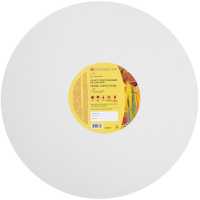 Холст на картоне круглый d-40см 100% хлопок, среднее зерно, 280г/м2 142452064