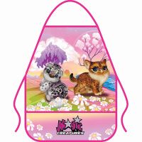 Фартук для труда "Сказочные звери" 49х39см печать на кармане ФДТ-3