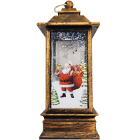 Сувенир "Фонарь" 12,5см светящийся, 4 вида Y10092-24