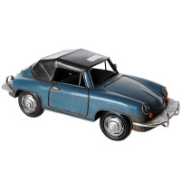 Декоративное изделие "Porsche 911 60-е гг. XXв." 27х11х9см синий, металл RD-1304-E-3667