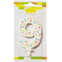 Свеча д/торта "Искры" 9, 7,5см 6078546