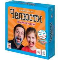 Игра настольная "Челюсти: семейная версия" 26х26см (53 карточки, 4 капы) MAG119878