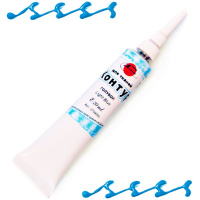 Контур акриловый д/ткани 20мл голубой 0709085