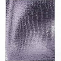 Тетрадь А5 48л клетка Croco коричневый бумвинил металлик на скобе 48Т5бвВ1/072794