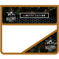 Папка на липучке А5 230х190х50мм "Разведка" 2 отделения, с клапаном, пластик ПМ-А5-36