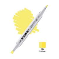 Маркер спиртовой двухсторонний "Sketchmarker" подсолнух SM-Y53