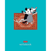 Тетрадь А5 48л клетка "На ковре" на скобе 5 дизайнов 48Т5В1/088375