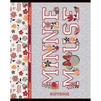 Тетрадь А5 24л клетка "Микки Маус" на скобе 5 дизайнов 24Т5лВ1/058472