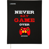Дневник для 1-11 классов "Gamer Winner" твердая обложка, искусственная кожа, аппликация 2021330