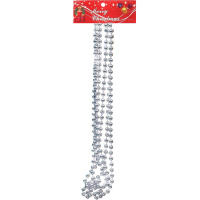 Бусы 2,7м d-7мм, серебро Y10457-24