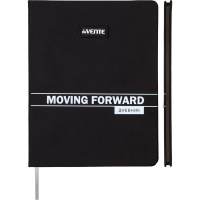 Дневник для 1-11 классов "Moving Forward. Black" твердая обложка, искусственная кожа, аппликация 202